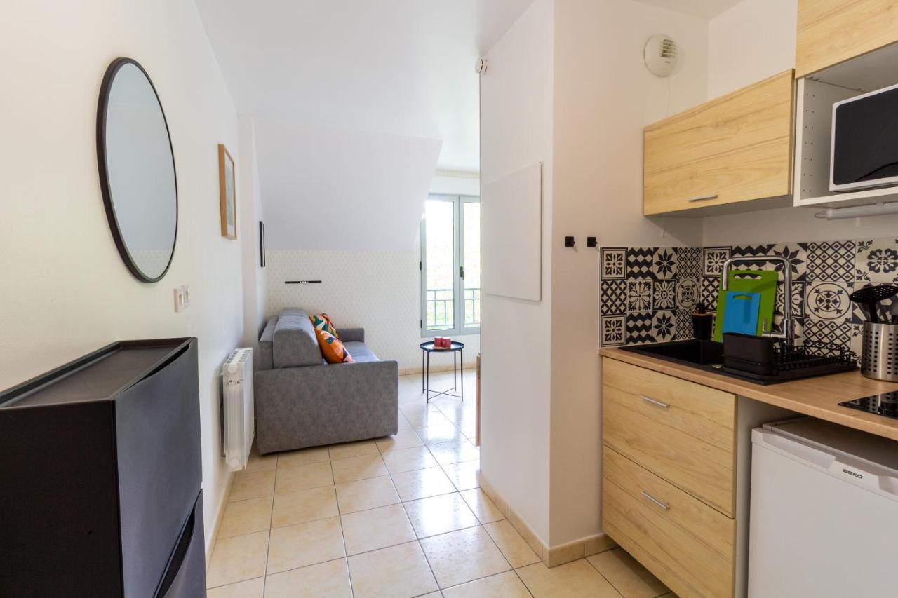 Le Bienvenue Apartment Bussy-Saint-Georges Bagian luar foto