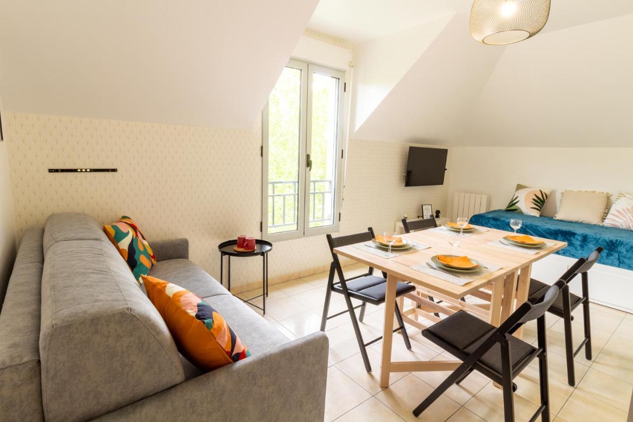Le Bienvenue Apartment Bussy-Saint-Georges Bagian luar foto