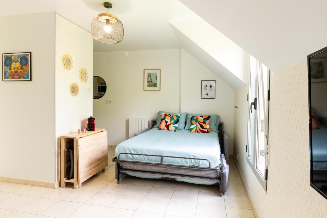 Le Bienvenue Apartment Bussy-Saint-Georges Bagian luar foto